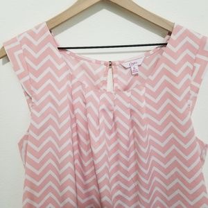 SOLD Candie's | Chevron Blouse